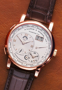 Rose Gold A.lange&Sohne Lange 1 Time Zone Replica Watches