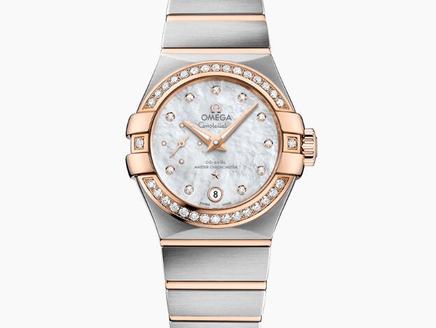 The Omega Constellation has been designed to be exquisite and small, fitting the ladies more graceful.