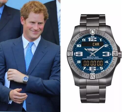 This professional Breitling will be a good choice for Harry as it allows him to read the time clearly in dark night.