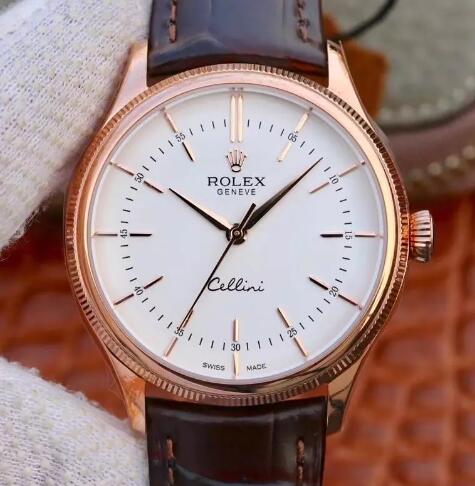 The rose gold Cellini is suitable for formal occasion.