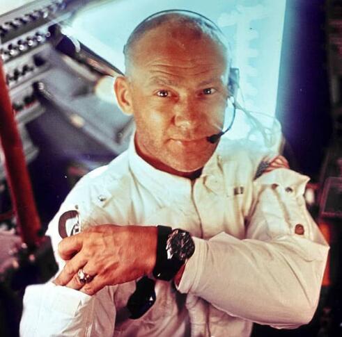 Aldrin's Speedmaster became the world's first watch landing on the moon.